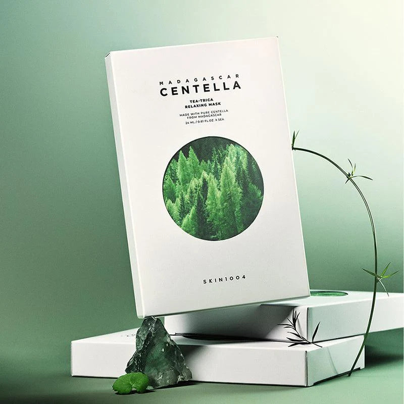 Skin1004 Madagascar Centella Tea-Trica Relaxing Mask- 5pcs