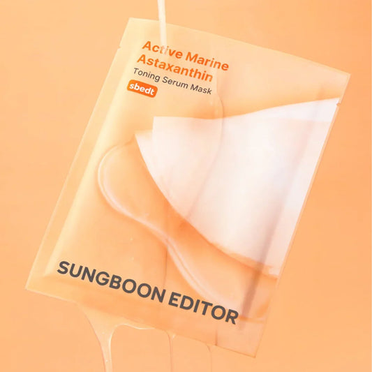 Sungboon Editor Active Marine Astaxanthin Mask Box 10pcs