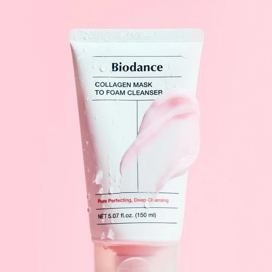 Biodance Collagen Mask to Foam Cleanser