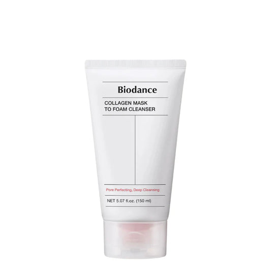Biodance Collagen Mask to Foam Cleanser