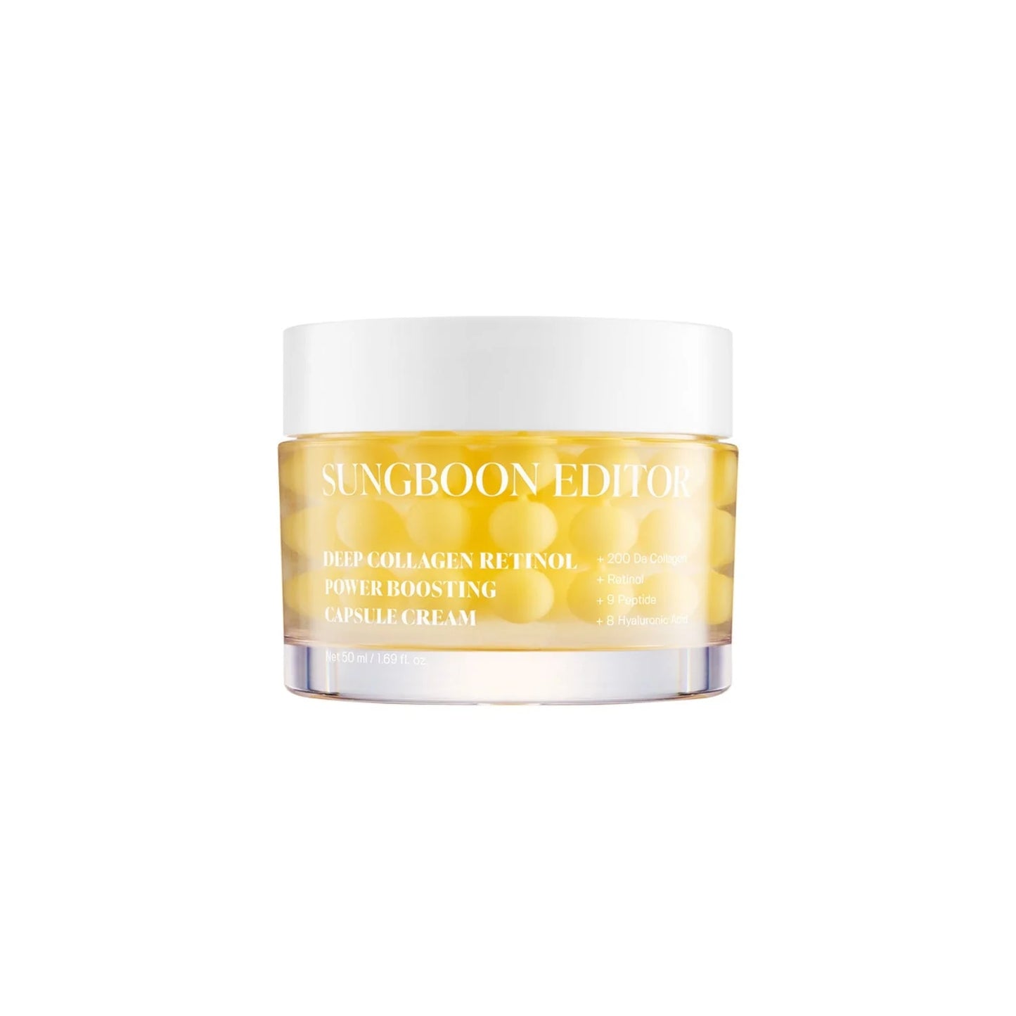 Sungboon Editor Deep Collagen Retinol Power Boosting Capsule Cream 50ml