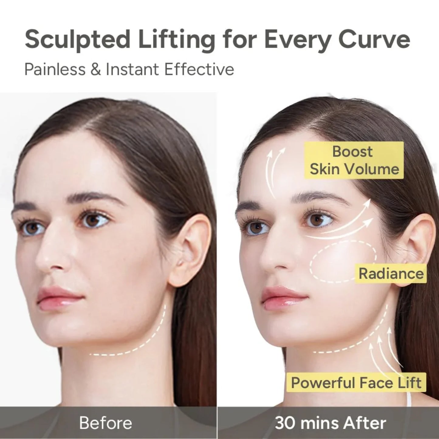 Sungboon Editor Deep Collagen Retinol Tension Boost Up Mask Set Box 4pcs