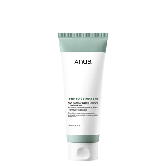 Anua Heartleaf Succinic Moisture Cleansing Foam 150ml