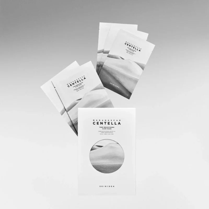 Skin1004 Madagascar Centella Tone Brightening Glow Mask - 5pcs
