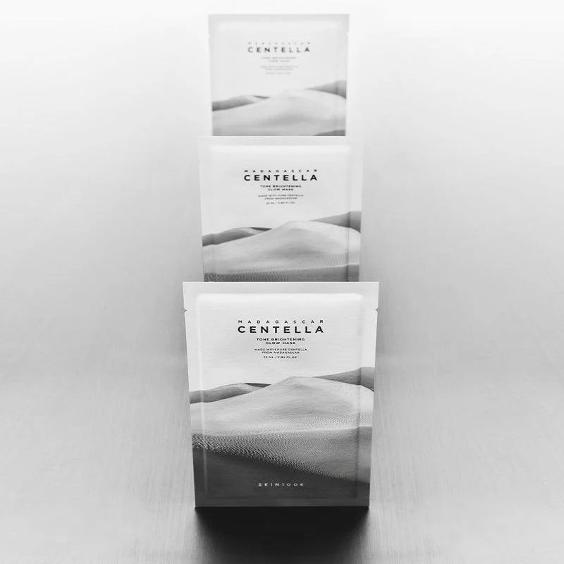 Skin1004 Madagascar Centella Tone Brightening Glow Mask - 5pcs