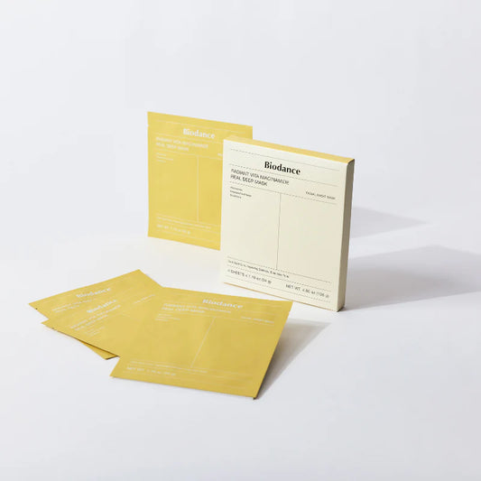 Biodance Radiant Vita Niacinamide Real Deep Mask Bundle (4pcs)